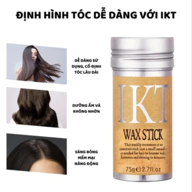 Gel Vuốt Tóc IKT Wax Stick 75g - Giữ Nếp, Tạo Kiểu Nam Nữ, Mềm Mại, Giá 34.000đ