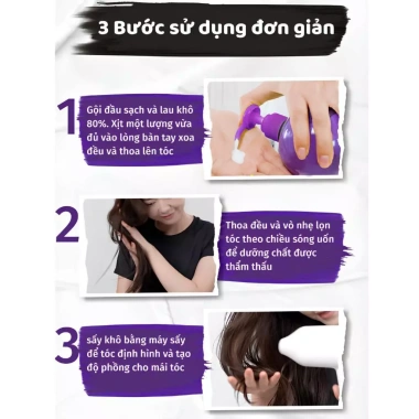 Gel Xả Khô Karseell Macca 500ml Tạo Kiểu Giữ Nếp Tóc Xoăn Hippie Sóng Lơi 3