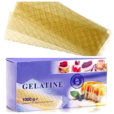 Gelatin Ewald dạng lá cao cấp 1kg/500gr đông bánh kẹo, giá ưu đãi 401.800 VND 8 Gelatin Ewald dạng lá cao cấp 1kg/500gr đông bánh kẹo, giá ưu đãi 401.800 VND 8