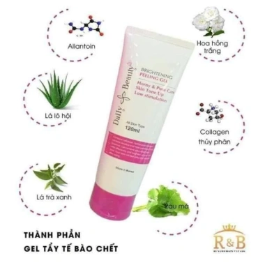 Gell Tẩy Tế Bào Chết Daily Beauty Chính Hãng - Giá 260.000, Da Mịn Sáng, Giảm Giá Đặc Biệt