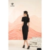 GEMMI Đầm xếp ly cổ tròn midi công sở ôm body tay ngắn DK8.732 - 333.000₫ (giá gốc 409.590₫) 4