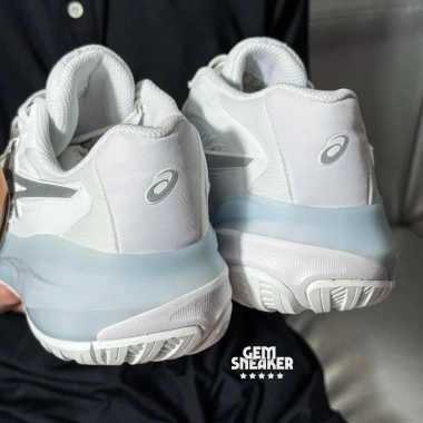 GEMSNEAKER Giày Thể Thao Pickleball Nam Nữ Asics Gel 10 Trắng - Sneaker Cổ Thấp Giá 1.5 Triệu