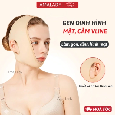 Gen Định Hình Mặt V-line Cao Cấp Ama Lady - Nâng Cơ Mặt, Giá Ưu Đãi 141.120₫