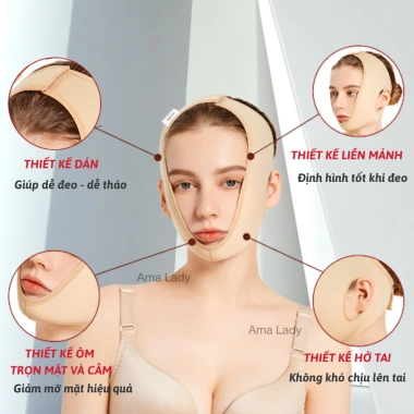 Gen Định Hình Mặt V-line Cao Cấp Ama Lady - Nâng Cơ Mặt, Giá Ưu Đãi 141.120₫ 2 Gen Định Hình Mặt V-line Cao Cấp Ama Lady - Nâng Cơ Mặt, Giá Ưu Đãi 141.120₫ 2