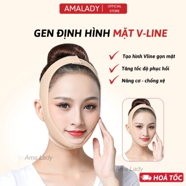 Gen Định Hình Mặt V-line Cao Cấp Ama Lady - Nâng Cơ Mặt, Giá Ưu Đãi 141.120₫