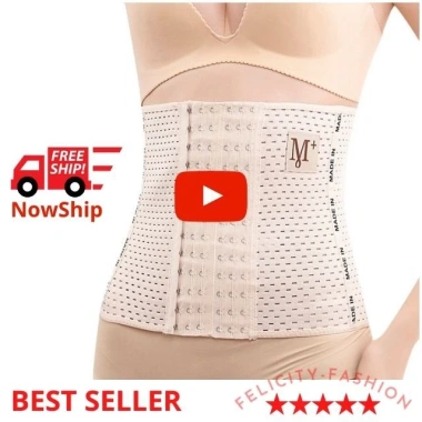 Gen Nịt Bụng 6 Nấc M+ Giảm Mỡ Bụng, Đai Thon Gọn Siêu Tiện Lợi - Giá 29.999 VND