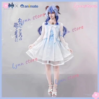 Genshin Impact x Animate Cosplay GANYU Váy Xanh Trang Phục Lễ Hội - Giá 227.640₫