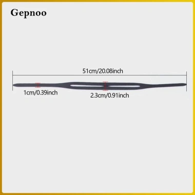 Gepnoo Kính bơi đa năng dây đeo có kẹp phụ kiện - thoải mái, an toàn cho ống thở, giá chỉ 77.000 VND