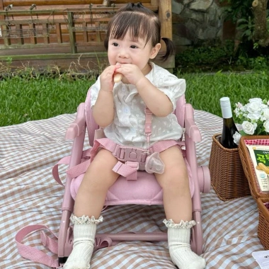 Ghế ăn dặm 3 trong 1 Feed Me gấp gọn - 4 chế độ cao, chân chống trượt, an toàn cho bé