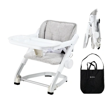 Ghế ăn dặm 3 trong 1 Feed Me gấp gọn - 4 chế độ cao, chân chống trượt, an toàn cho bé
