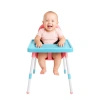 Ghế ăn dặm cho bé có gác chân, điều chỉnh độ cao, chân sắt sơn tĩnh điện - Giá chỉ 353.500 VND 7