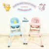 Ghế ăn dặm Finley Lucas Lux nâng cấp đệm in hoạt hình êm dày, gấp gọn UniBaby 2