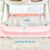 Ghế ăn dặm Finley Lucas Lux nâng cấp đệm in hoạt hình êm dày, gấp gọn UniBaby 4