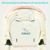 Ghế ăn dặm Finley Lucas Lux nâng cấp đệm in hoạt hình êm dày, gấp gọn UniBaby 5