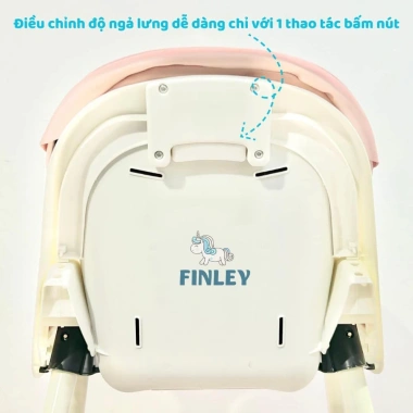 Ghế ăn dặm Finley Lucas Lux nâng cấp đệm in hoạt hình êm dày, gấp gọn UniBaby 5 Ghế ăn dặm Finley Lucas Lux nâng cấp đệm in hoạt hình êm dày, gấp gọn UniBaby 5