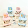 Ghế ăn dặm Finley Lucas Lux nâng cấp đệm in hoạt hình êm dày, gấp gọn UniBaby 6
