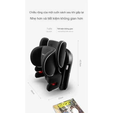 Ghế an toàn trẻ em xe hơi gập xách tay - Dành cho 9 tháng‑3 tuổi, giá ưu đãi 2.079.000đ 6 Ghế an toàn trẻ em xe hơi gập xách tay - Dành cho 9 tháng‑3 tuổi, giá ưu đãi 2.079.000đ 6