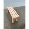 Ghế băng dài gỗ tự nhiên chân vuông 90x30, cao 35‑40 cm, thoải mái, giảm còn 500k