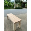 Ghế băng dài gỗ tự nhiên chân vuông 90x30 cm cao 35 cm - Giá 500.000₫, giảm mạnh 8