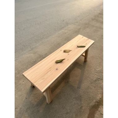 Ghế Băng Dài Mặt Liền Gỗ Tự Nhiên - Đa Kích Thước, Giá Ưu Đãi 600k