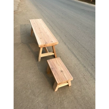 Ghế Băng Dài Mặt Liền Gỗ Tự Nhiên - Đa Kích Thước, Giá Ưu Đãi 600k 4 Ghế Băng Dài Mặt Liền Gỗ Tự Nhiên - Đa Kích Thước, Giá Ưu Đãi 600k 4