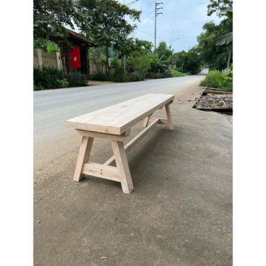Ghế Băng Dài Mặt Liền Gỗ Tự Nhiên - Đa Kích Thước, Giá Ưu Đãi 600k 5 Ghế Băng Dài Mặt Liền Gỗ Tự Nhiên - Đa Kích Thước, Giá Ưu Đãi 600k 5