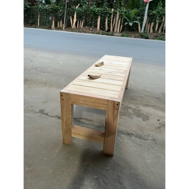 Ghế Băng Gỗ Tự Nhiên Dài Đa Size - Thiết Kế Sang Trọng, Giá Ưu Đãi 700.000₫ 5