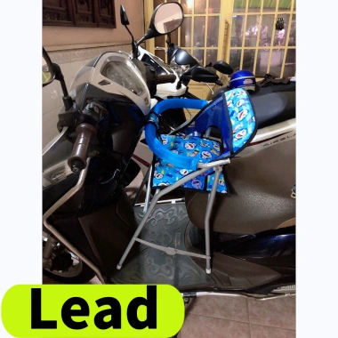 Ghế bé ngồi xe LEAD SCR ACRUZO SHARK - Ga xếp sắt, sơn tĩnh điện, gấp gọn 7