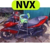 Ghế bé ngồi xe máy NVX - Ga xếp sắt sơn tĩnh điện, gấp gọn, an toàn, 199.240 VND
