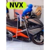 Ghế bé ngồi xe máy NVX - Ga xếp sắt sơn tĩnh điện, gấp gọn, an toàn, 199.240 VND 4