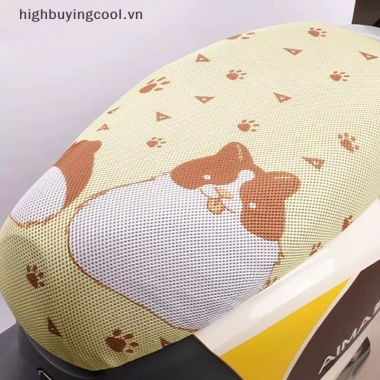 Ghế Bọc Xe Máy HCVN Hoạt Hình Dễ Thương, Thoáng Khí, Chống Trơn Trượt, Đệm Lưới Giảm Áp Lực Đa Năng - Giá 81.510₫ 7