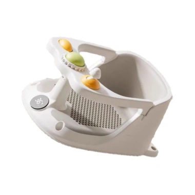 Ghế bồn tắm trẻ sơ sinh DASBSUG – Tựa lưng hỗ trợ, cốc hút, hiển thị nhiệt độ cho bé