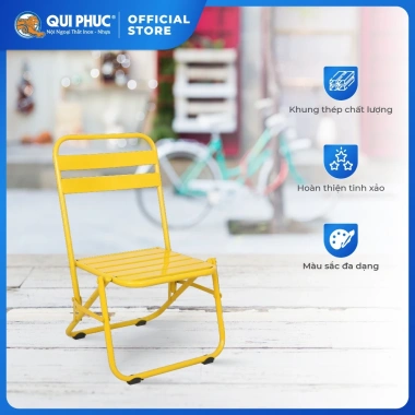 Ghế cà phê Beto Win QUI PHÚC gấp gọn, khung thép, chịu lực tốt - giá 213.651₫ Ghế cà phê Beto Win QUI PHÚC gấp gọn, khung thép, chịu lực tốt - giá 213.651₫