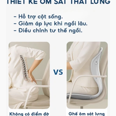 Ghế chỉnh dáng Fomodi công thái học chống gù lưng, thoát vị cho trẻ em & người lớn - 428.999₫ 2