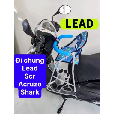 Ghế cho bé ngồi xe LEAD Ghế ga xếp sắt sơn tĩnh điện xám gấp gọn, giá 193.380₫ 2 Ghế cho bé ngồi xe LEAD Ghế ga xếp sắt sơn tĩnh điện xám gấp gọn, giá 193.380₫ 2