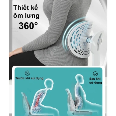 Ghế Chống Gù Lưng Công Thái Học – Chỉnh Dáng Ngồi Đúng, Giảm Giá 428.000₫ 9