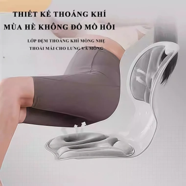 Ghế công thái học BATRM chỉnh dáng, chống cong vẹo cột sống - Giá ưu đãi 120,215₫
