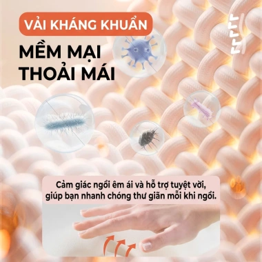 Ghế Công Thái Học Chỉnh Dáng – Tựa Lưng, Giảm Đau Mỏi, Nam Nữ và Trẻ Em – 119k