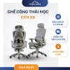 Ghế Công Thái Học CTH99 Lưng Lưới Tay Vịn Thông Minh Size Lớn Ngả Lưng 145 độ Tựa Đầu - 2.185.000đ