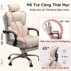 Ghế Công Thái Học Da PU Đa Năng - Gaming & Văn Phòng, Kèm Chân, Giá Ưu Đãi 1,445,997 VND 5