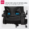 Ghế Công Thái Học Deli Cao Cấp 3D – Tựa Đầu, Tựa Tay Điều Chỉnh, Hỗ Trợ Cổ & Cột Sống 5