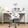Ghế Công Thái Học Deli Cao Cấp 3D – Tựa Đầu, Tựa Tay Điều Chỉnh, Hỗ Trợ Cổ & Cột Sống 9