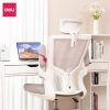 Ghế Công Thái Học DELI Giám Đốc Xoay 360°, Tựa Đầu, Điều Chỉnh Tay Vịn, Giá 2.99 Triệu