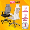 Ghế Công Thái Học DELI Giám Đốc Xoay 360°, Tựa Đầu, Điều Chỉnh Tay Vịn, Giá 2.99 Triệu 2