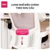 Ghế Công Thái Học DELI Giám Đốc Xoay 360°, Tựa Đầu, Điều Chỉnh Tay Vịn, Giá 2.99 Triệu 9