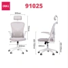 Ghế Công Thái Học DELI Giám Đốc Xoay 360°, Tựa Đầu, Điều Chỉnh Tay Vịn, Giá 2.99 Triệu 11