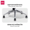 Ghế Công Thái Học DELI Hỗ Trợ Cột Sống, Bệ Tì Tay, Tựa Lưng 3D, Lưới Vân Rồng, Gác Chân Ngả Lưng - 3,610,000₫ 5