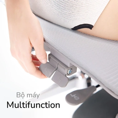 Ghế công thái học Epione FortisChair 2.0 - Giá 4.99 triệu, giảm 18% hỗ trợ lưng, thiết kế hiện đại
