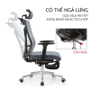 Ghế công thái học Ergonomic bảo vệ cột sống, tựa lưng sợi vải thoáng khí - giá ưu đãi 2.19 triệu 3