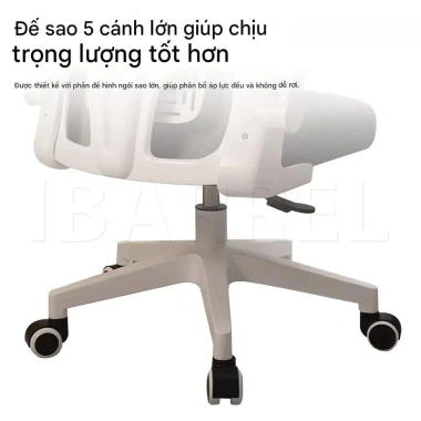 Ghế công thái học IB chơi game văn phòng, lưng cao điều chỉnh, tay vịn, tựa đầu - giá 309.000₫